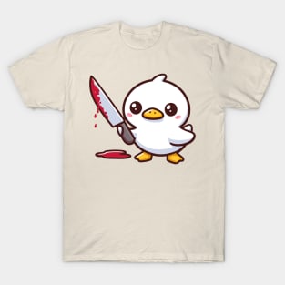 duck with a knife T-Shirt